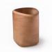 BUNACO[ мусорка Two-Shapes<M>]IB-D2367( карамель Brown ) сделано в Японии из дерева 