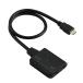  Elecom HDMI дистрибьютор 4K/30Hz 1 ввод 2 мощность одновременно мощность подача тока кабель имеется HDCP1.4 соответствует [ устойчивость подключение поэтому. . собственный проект ] авторское право защита темно синий 
