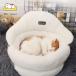  кошка bed подушка bed диван собака для .... холод . меры подушка через год модель .. маленький размер собака зима домашнее животное товары промывание в воде OK