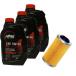 SEA-DOO( Sea Dw ) масло замена комплект 4 ход для 946ml×3шт.@+ неоригинальный товар масляный фильтр 260 лошадиные силы и меньше модель для (~2017 год )