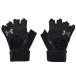  Under Armor UNDER ARMOUR вес lifting перчатка черный тренировка перчатка 1369830-001