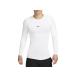  Nike NIKE Pro Dri-FIT тугой длинный рукав фитнес верх мужской белый спорт тренировка внутренний длинный рукав FB7920-100