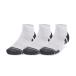  Under Armor UNDER ARMOUR Performance Tec low cut носки 3 пар комплект белый спорт носки носки 1379504-100