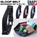  группа ремень GLOOPBELT SNAP GEAR GLOOP BELT MESSENGER HIP L размер спорт бег велоспорт сумка сумка-пояс SNP601 0001 0002 0003 0004