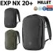 �~���[ MILLET EXP NX 20+ 20+8L �J�W���A�� �A�E�g�h�A �r�W�l�X �����b�N �o�b�N�p�b�N �� �ʋ� �ʊw ���s �ϋv�� A4���[�� 15�C���`�m�[�gPC MIS01310