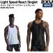 2XU two время z You Light Speed React Singlet свет скорость задний ktosing let мужской спорт тренировка рубашка майка MR7375A