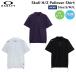  Oacley OAKLEY Skull H/Z Pullover Shirt мужской черный серый лиловый Golf одежда рубашка-поло . пот скорость . контакт охлаждающий UV cut FOA409421