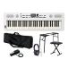 Roland GOKEYS5-WH кейс KBB61+ подставка + стул + демпфер педаль комплект белый синтезатор 