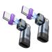 YFFSFDC магнит USB-C изменение адаптер 2 шт. комплект 16Pin PD240W 180° вращение Type-C изменение адаптер 480Mbps данные пересылка 5A внезапный скорость зарядка MacBook Air/Pro/An