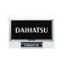 DAIHATSU TANTO CUSTOM Daihatsu Tanto Custom [LA650S LA660S] рамка для номера (1 листов )[ металлизированный ][08400-K9004]