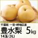  Chiba префектура производство . вода груша 5kg3L 14 шар (220_ груша 26)