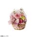 ( bank transfer settlement acceptance ended ) Mother's Day preserved flower [ flower basket pink ] (.24-220)