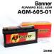 BANNER Хʡ AGMХåƥ꡼ Running Bull AGM 105Ah ݥ륷 ѥʥ᡼(970) 4.8 GTS AGM-605-01-LN6 ǯ(2013.07-2016.08)