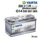 VARTA �o���^ ���X�y�b�N �o�b�e���[ 95Ah 595-901-085 G14 BMW 3�V���[�Y(F30) 320 i