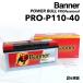 BANNER Хʡ Хåƥ꡼ Power Bull PRO 110Ah PRO-P110-40 ե륯 ȥ쥰(7L6) 4.2 FSI PRO-P110-40-LN6