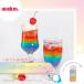 o..de произведение ..! Rainbow желе soda комплект 720ml× 6шт.@ желе напиток желе напиток авария желе пить желе напиток 