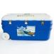  лёд защита 100L большой cooler-box термос литейщик кемпинг уличный судно рыбалка . рыбалка синий предмет .. рыбалка рыболовные снасти 