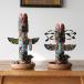 DULTON Dulton SCULPTURE POLE DUO скульптура paul (pole) стакан держатель модный Uni -k маленький подарок произведение искусства очки очки солнцезащитные очки очки держатель 