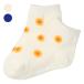  ребенок одежда moujonjon ( Moujonjon ) подсолнух рисунок лодыжка длина носки * носки 14cm 15cm 16cm 17cm 18cm 19cm 20cm M47300