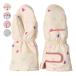  время ограничено 20%OFF купон объект ~12/1 до moujonjon ( Moujonjon ) Heart * лента общий рисунок snow перчатка * перчатки S,M M65880