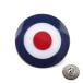  Target Mark moz значок 2.5cm party поверхность белый булавка z ВВС Англия metal Британия ВВС Royal военно-воздушные силы The *f- металлические принадлежности металл модный The Who