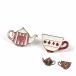  чайная чашка teapot значок 2 шт. комплект Alice способ застежка bachi булавка z модный украшение person способ применения установка person baji