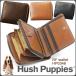 ハッシュパピー 財布 2つ折り 小銭入れ ラウンドファスナー 全3色 Hush Puppies マゴ 牛革 HP0346