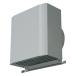  MELCO air Tec outdoors hood [AT-100HGS] outer wall for ( made of stainless steel | steel sheet made ) deep shape square hood width guarantee li applying pipe 100mm