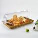 хлеб корзина хлеб корзина капот покрытие хлебница прозрачный сладости фрукты десерт чизкейк печенье место хранения корзина кухня место хранения пластиковый крышка есть 