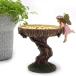  Angel девушка уличный bird механизм подачи pa-sonalaiz осуществлен bird tray механизм подачи птица. ванная двор. гравюра изображение. двор. оборудование орнамент - много цвет -13*10.2*12.7cm
