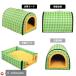  house собака house купол type 2WAY купол house теплоизоляция собачья конура зима салон bed мягкость собака кошка складной возможность удален водонепроницаемый предотвращение скольжения большой собака маленький размер собака 2024