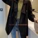  тренчкот женский осень-зима для весеннее пальто модный жакет Mod's Coat ходить на работу посещение школы для весна осень-зима . в точности . простой . тренчкот 