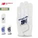  New balance Golf левый рука для перчатка унисекс New Balance Golf Unisex овца кожа бренд Logo "дышит" эластичность рукоятка сила чувство уверенности Golf аксессуары 