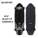  CarVer скейтборд Surf skate Carver 32.5~ BLACK TIP CARBON2.0 машина va черный наконечник карбоновый машина vi ng скейтборд CX грузовик 