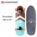  скейтборд гидро ponikHydroponic Complete Surfskate Complete Rounded 30 дюймовый Classic 3.0 Turquoise скейтборд Surf skate раунд 