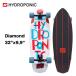  скейтборд гидро ponikHydroponic Complete Surfskate Complete Diamond 32 дюймовый Tipe White скейтборд Cruiser Surf skate 