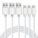 iPhone �[�d�P�[�u�� ���C�g�j���O�P�[�u���y2M 3�{ ���KMFi�F�ؕi�z�����i�� �[�d�� �P�[�u�� 2.4A�}���[�d USB �[�d�R�[�h