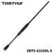 [ товар ограничен ] DSTYLE bass удочка BLUE TREK( голубой Trek ) 2 деталь модель DBTS-6102ML-S bass удочка [ включение в покупку не возможно ]