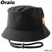  колпак Oraio( Ora Io ) вода устойчивый панама L/XL черный 