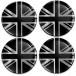 ���¹�͢���ʡ�Biomar Labs 4 x 70mm 3D Domed Car Wheel Centre Cap Stickers for
