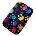 Cute Dog Paw Print Car Center Console Cover Armrest Box Mat, Fau ¹͢