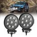¹͢ʡ OFFROADTOWN 5 Inch Round LED Off Road Lights 2PCS 108W Spot Offr