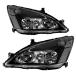 ¹͢ʡ PHILTOP Headlight Assembly Pair,Black Headlamp Replacement Compa