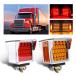 ¹͢ʡ Wodvyss 2x Square Double Face Fender Turn Signal Lights 52 LEDs