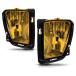 ���¹�͢���ʡ�outdoorm Fog Halogen Front Left Right Side Yellow Lens Golden Fo