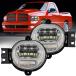 ¹͢ʡLed Fog Lights Compatible with Dodge Ram 1500 2002 2008 Dodge Ra