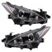 ���¹�͢���ʡ� TRQ 2 Piece Headlight Assembly Set Driver & Passenger Side Compa