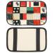 Auto Center Console Pad Christmas Checkered 1 Car Armrest Cushio ¹͢