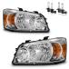 ¹͢ʡ KarSpareHub Headlights Assembly W/Bulbs for 2004 2006 Toyota Hig