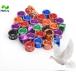  открытый bird нога кольцо split bird нога кольцо aluminium split bird нога кольцо 50 штук входит упаковка 
